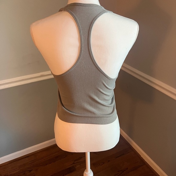 Free People Hayley Racerback Brami – Grey, Size Medium - Picture 5 of 6